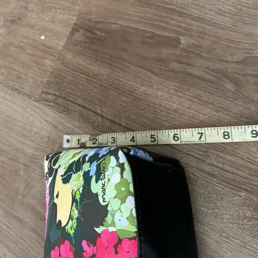 Marc Tetro NWT Floral Dog Print Cosmetic Pouch - Picture 6 of 7